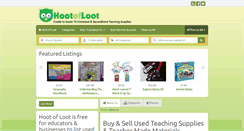 Desktop Screenshot of hootofloot.com